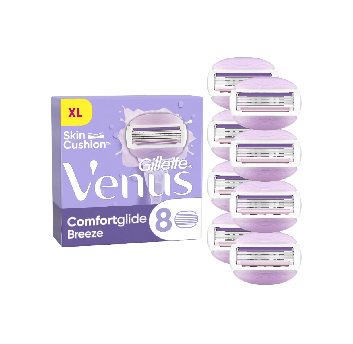 Venus Comfortglide breeze Náhradné hlavice 8ks