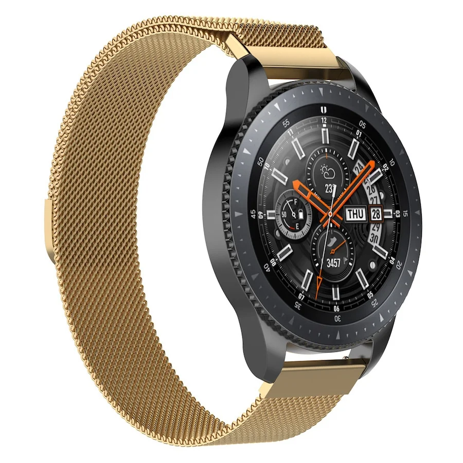 BStrap Milanese remienok na Samsung Galaxy Watch 3 45mm gold