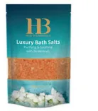 HB Luxusná soľ do kúpeľa, oranžová - jazmín 1×500 g, soľ do kúpeľa