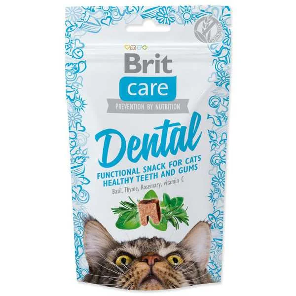 Brit Care Cat Snack Dental 50g