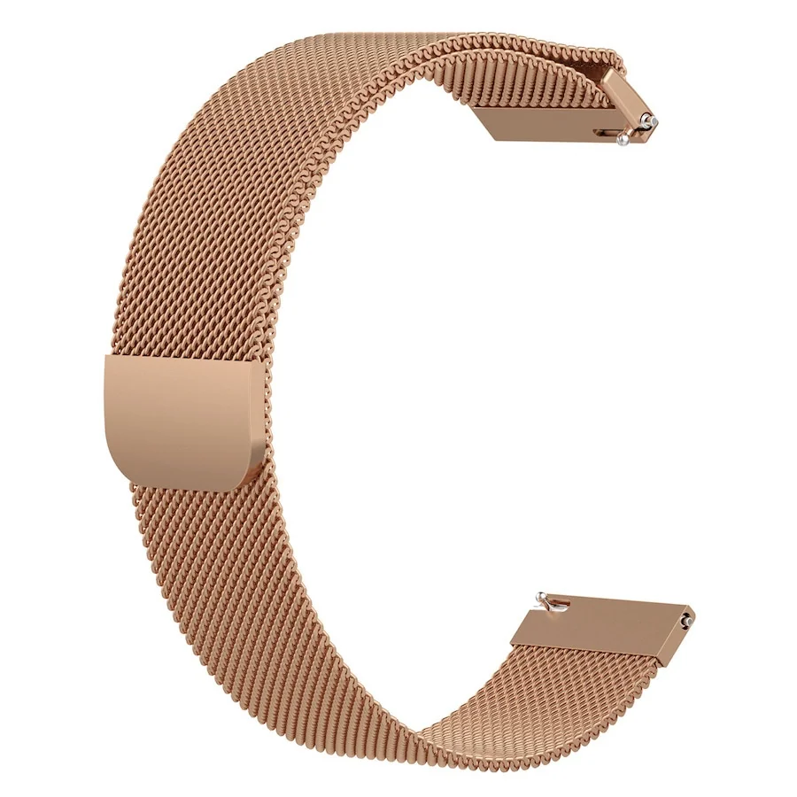 BStrap Milanese remienok na Garmin Vivoactive 4 rose gold