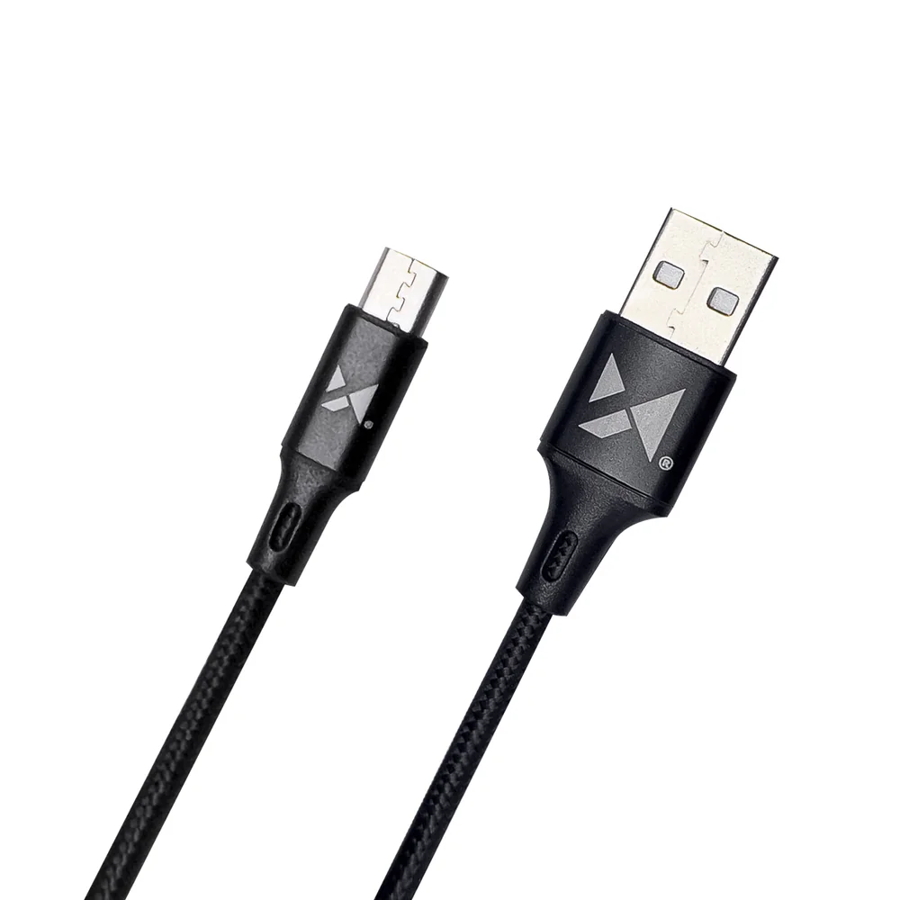 MG kábel USB / USB-C 2.4A 1m, čierny 