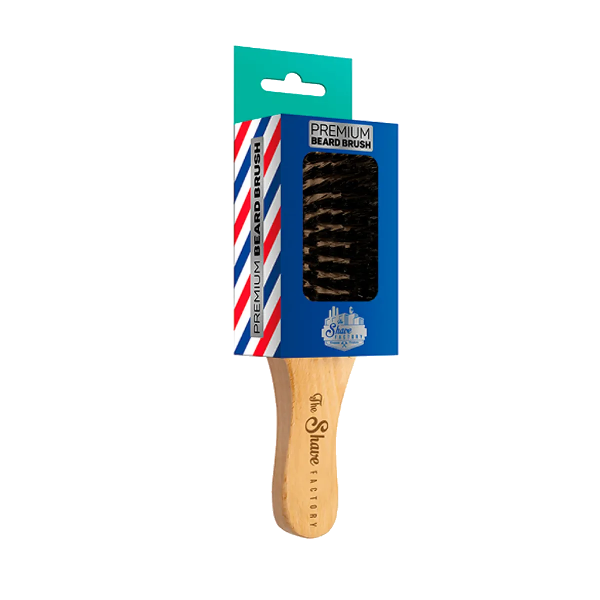 Prémiová Barber kefa TSF Premium Beard Brush Light 