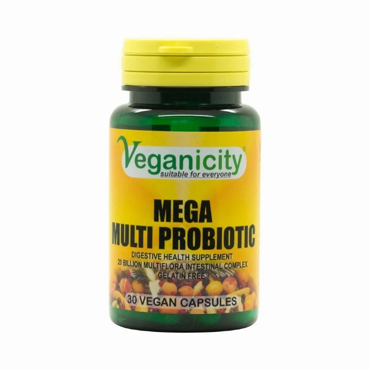 Mega Multi Probiotic - 20 miliárd prospešných baktérií, 30 kapsúl