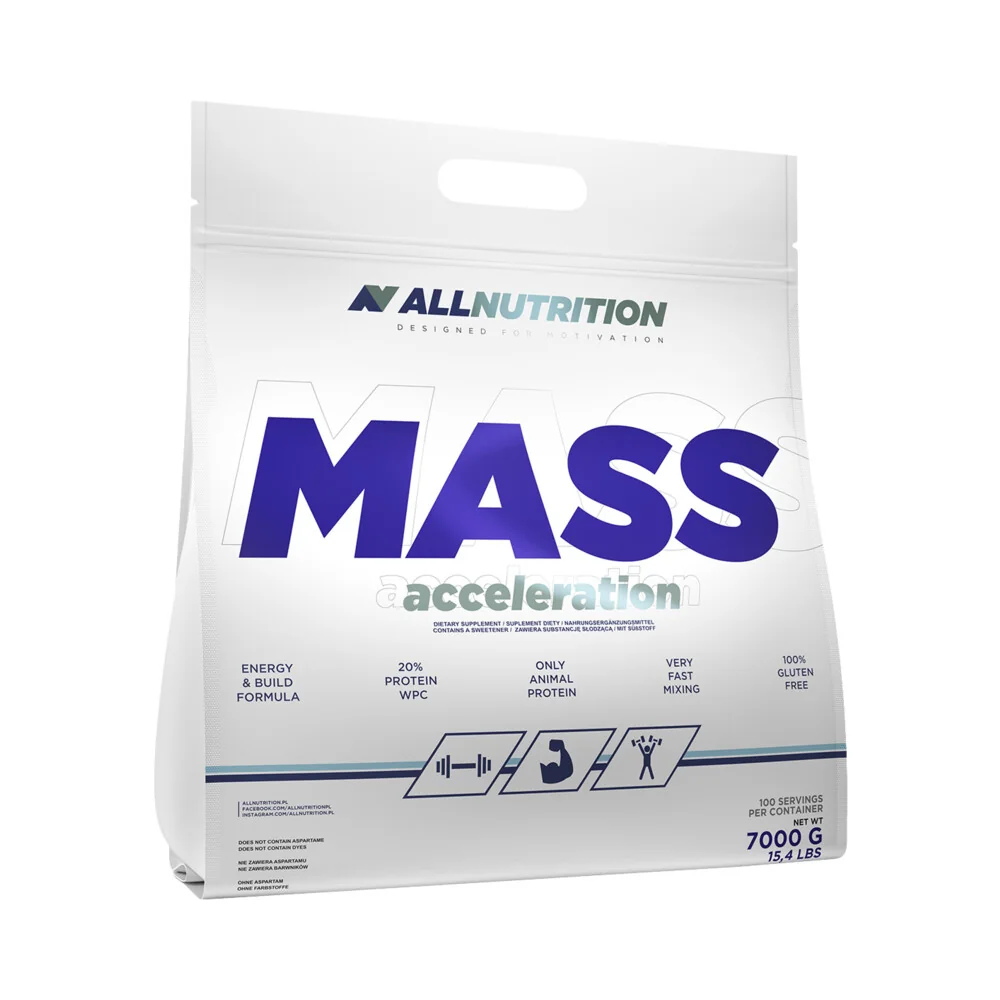 ALLNUTRITION Mass Acceleration 7000 g čokoláda-cookie