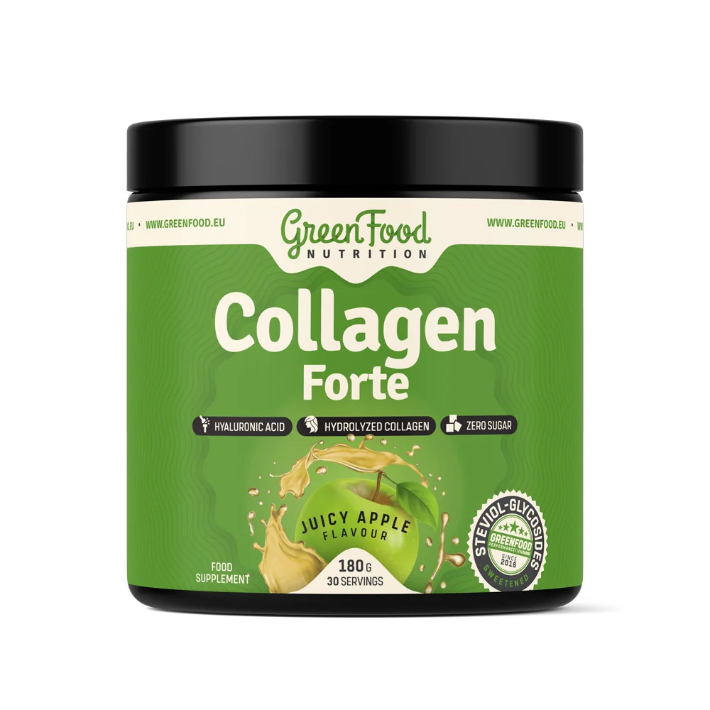 GreenFood Nutrition Collagen Forte juicy apple