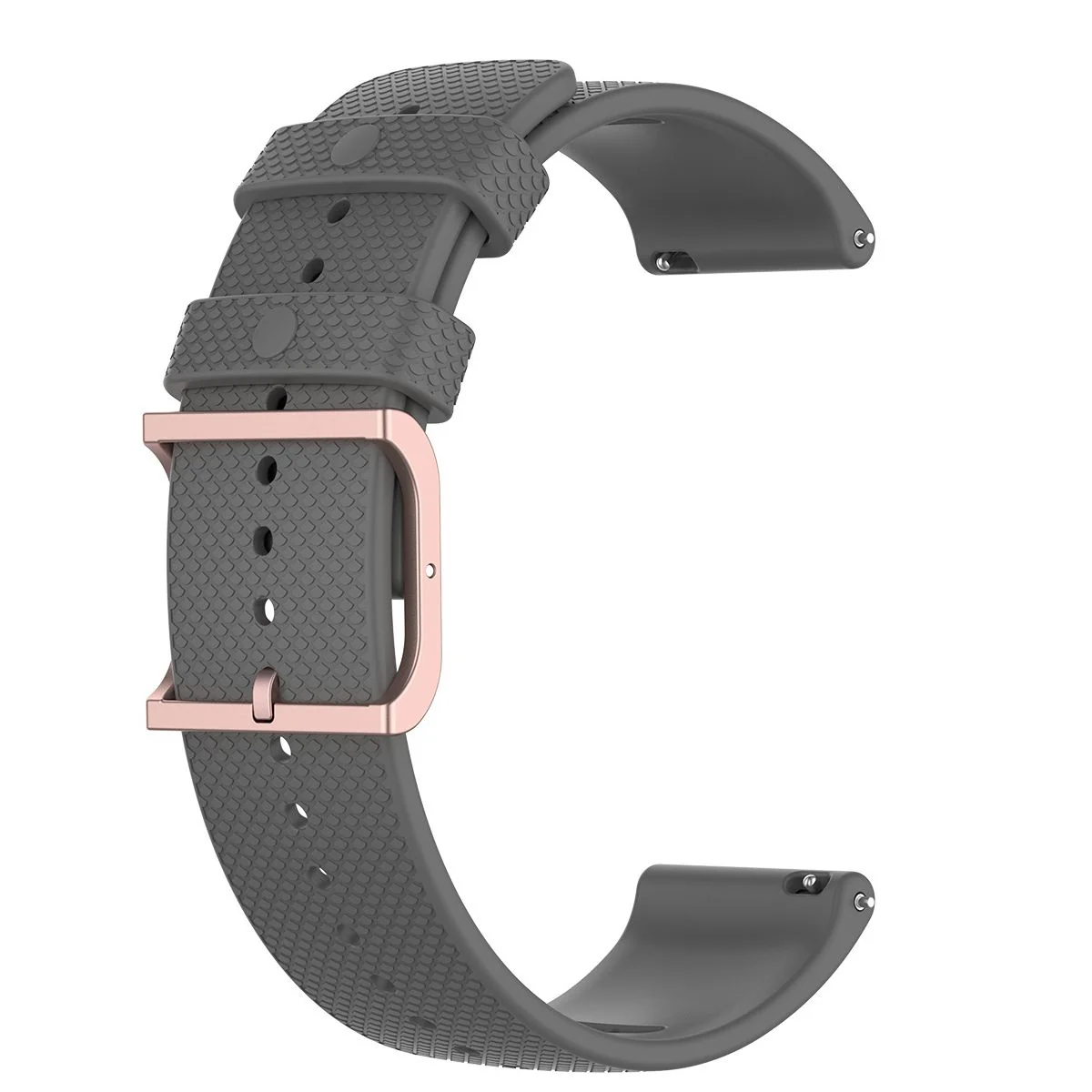 BStrap Silicone Rain remienok na Garmin Vivoactive 4 dark gray