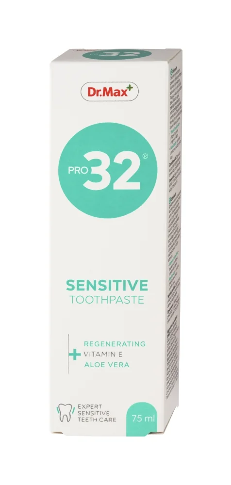 Dr. Max Pro32 Toothpaste Sensitive 75ml 1×75 ml, zubná pasta na citlivé zuby