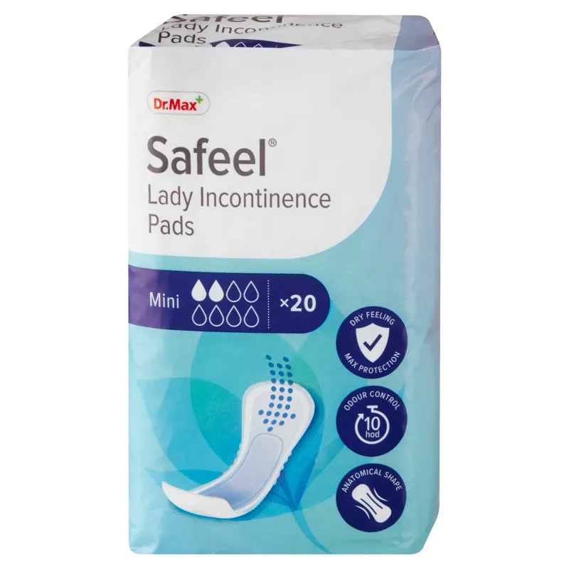Dr. Max Safeel Lady inkontinenčné vložky Mini 1×20 ks
