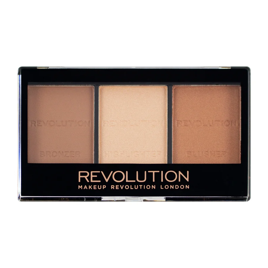 Revolution Ultra Sculpt & Contour Kit Light  /  Medium C04 paletka na tvár 1×1 ks