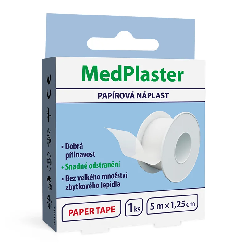 MedPlaster PAPER TAPE - PAPIEROVÁ NÁPLASŤ