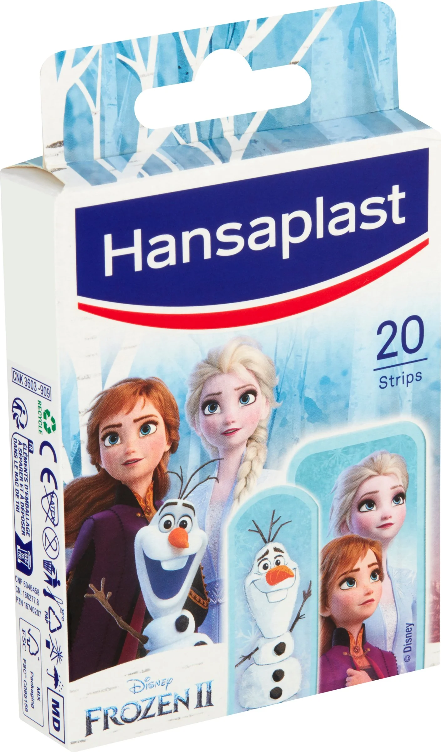 Hansaplast Junior Frozen 1×20 ks, náplasť