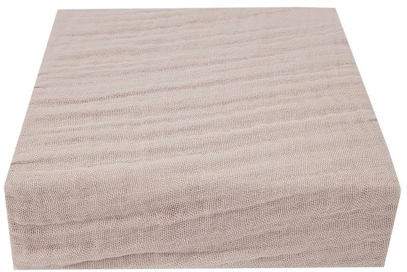 EKO Plachta mušelínová Powder pink 60x120 cm