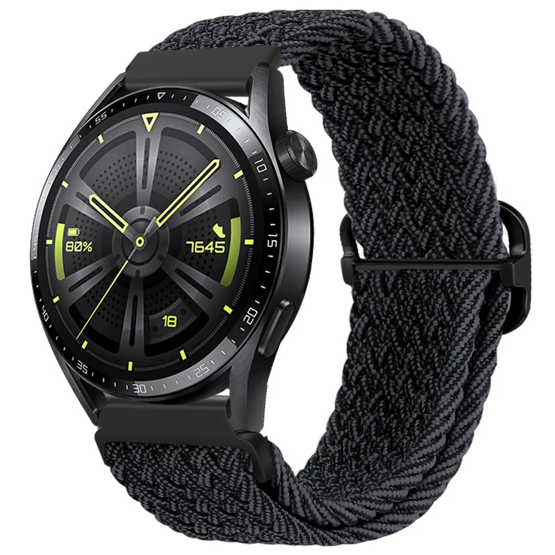 BStrap Braid Nylon remienok na Xiaomi Amazfit GTR Mini black