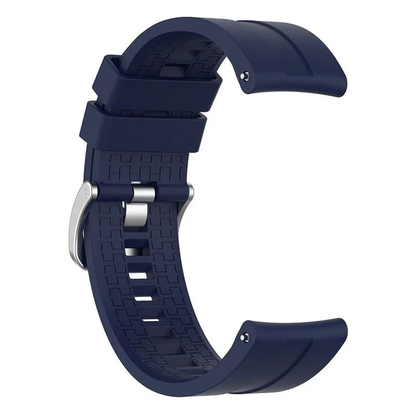 BStrap Silicone Cube remienok na Xiaomi Watch S1 Active dark blue