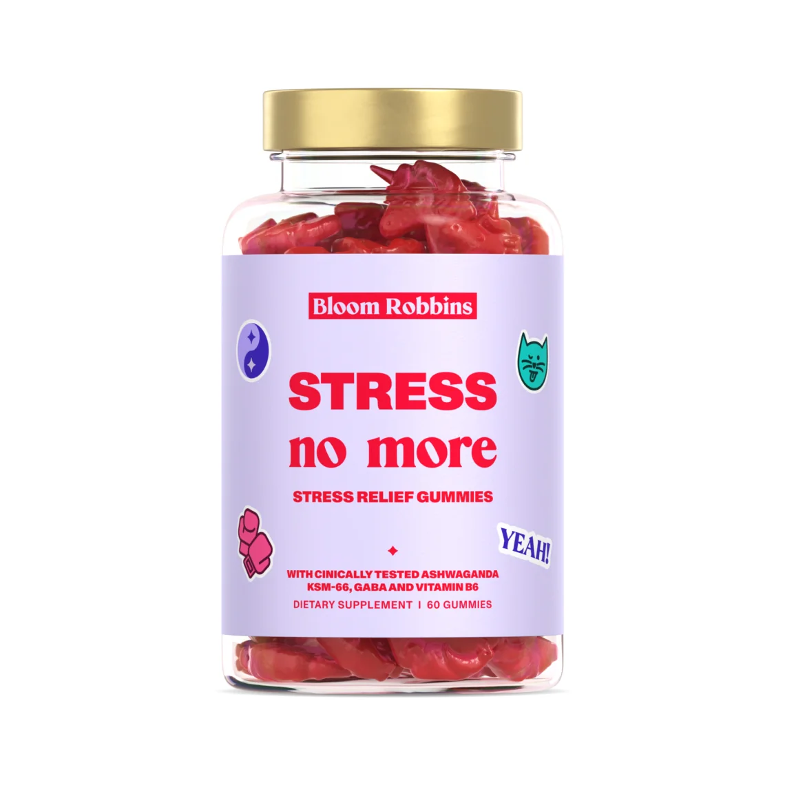 STRESS no more - Stress relief gummies