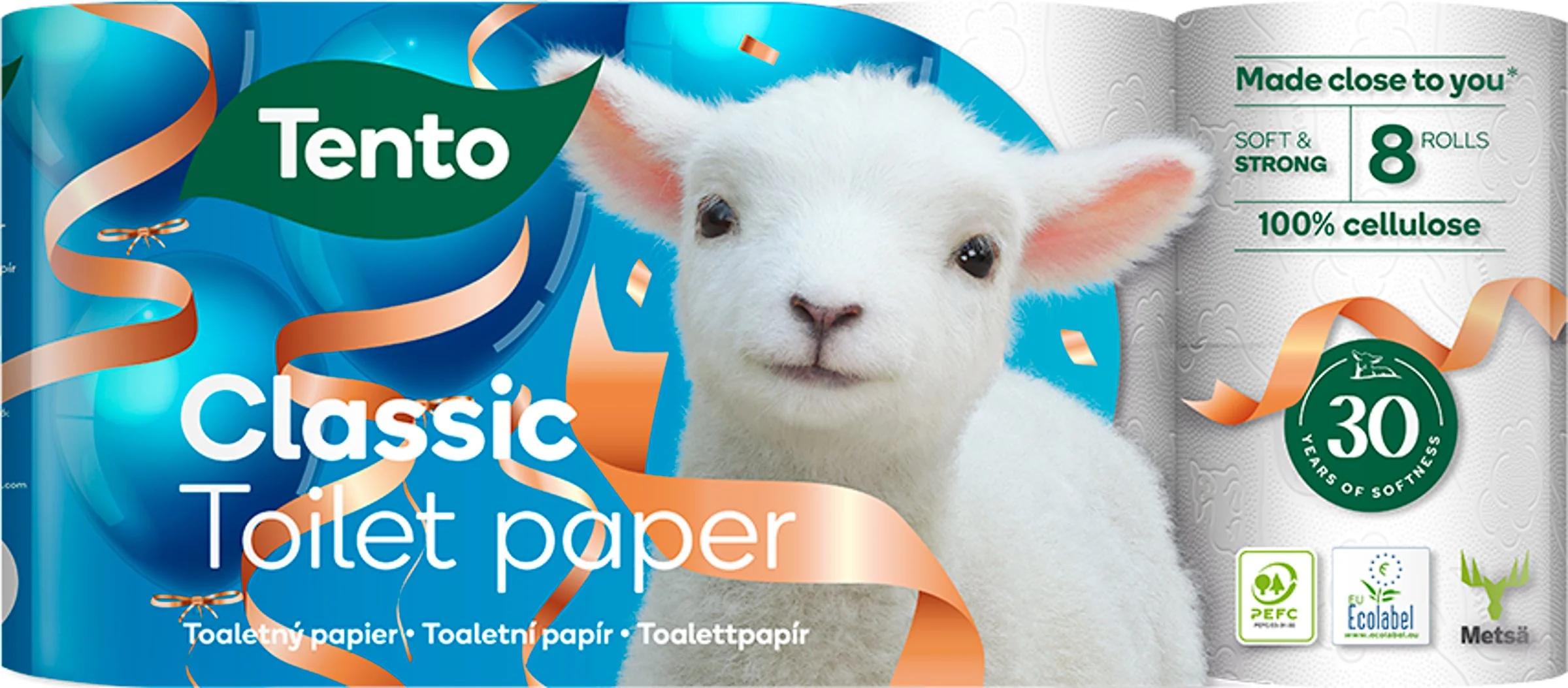 Tento Toaletny Papier Classic 3vr