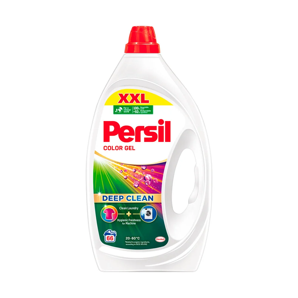 Persil prací gél Color 66 praní, 2,97 l