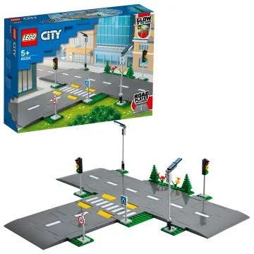 LEGO® City 60304 Križovatka 1×1 ks, lego stavebnica