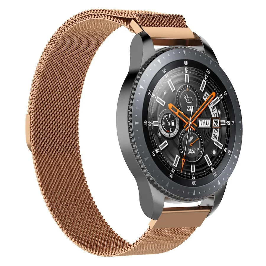 BStrap Milanese remienok na Xiaomi Watch S1 Active rose gold