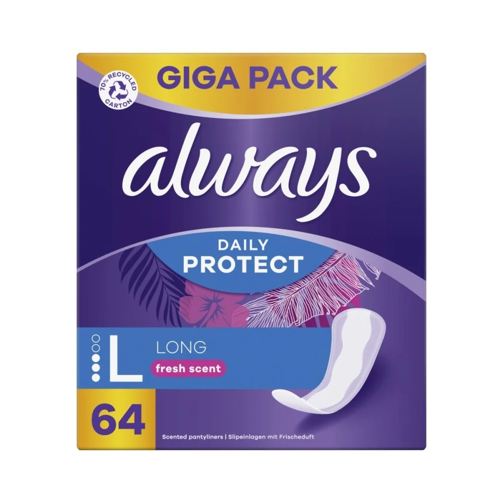 Always Intimky 64ks Long Fresh scent 1×64 ks, intimky