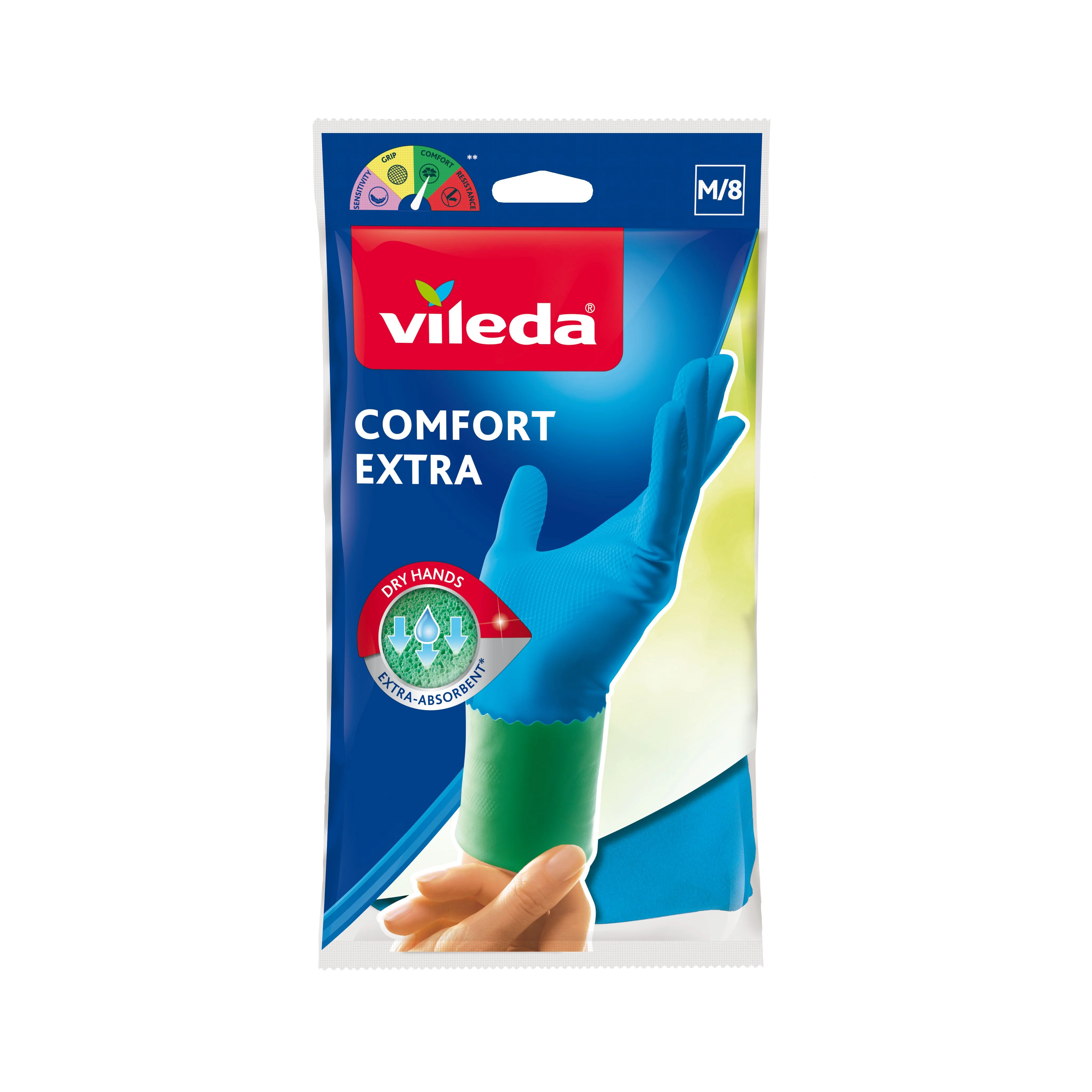 Vileda Comfort Extra Rukavice M 1×1 ks, rukavice