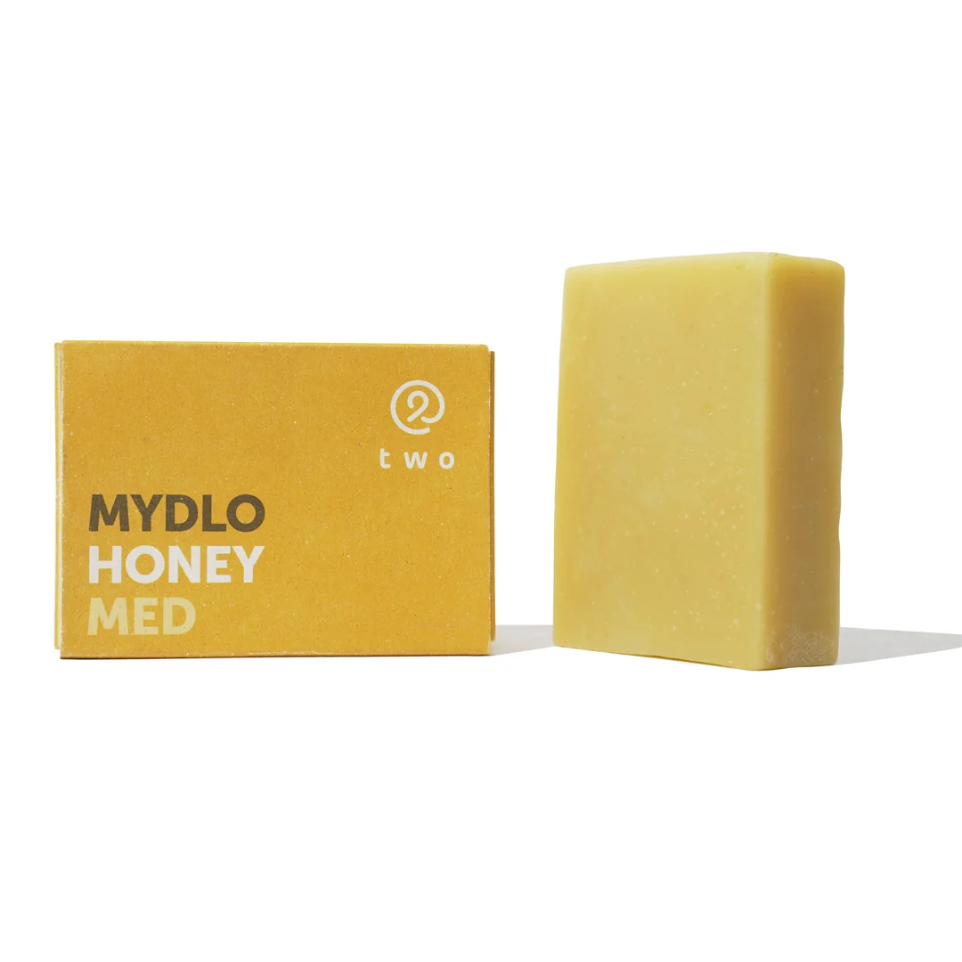 TWO Tuhé mydlo  HONEY