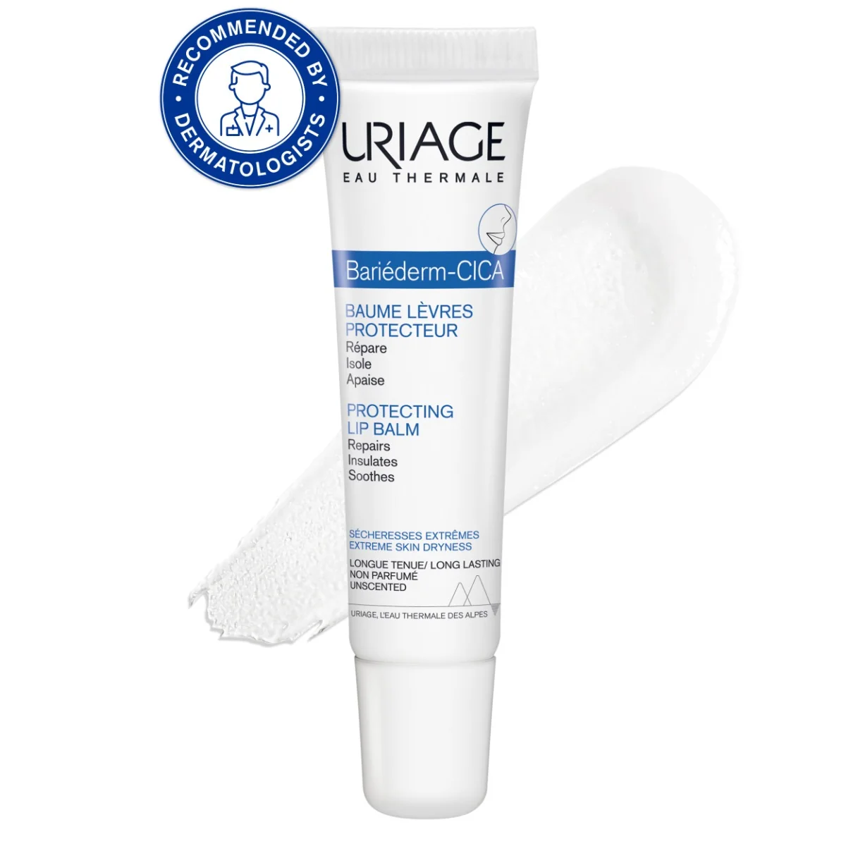 URIAGE BARIÉDERM CICA-Lips Protecting Balm, 15ml 1×15 ml, balzam na pery