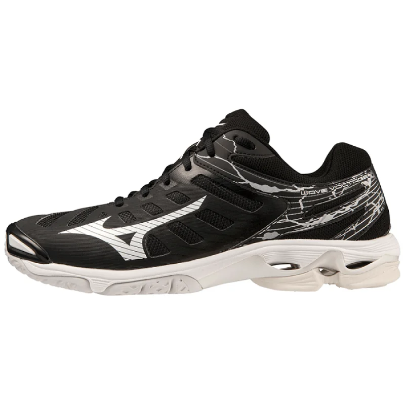 Mizuno Wave Voltage Pánska volejbalová obuv, čierna/strieborná, veľ. 46 