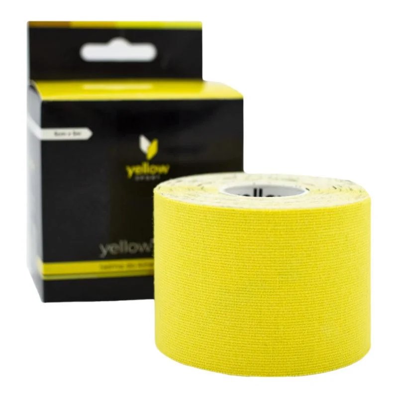 Kineziologická tejpovacia páska yellowTAPE 5 cm x 5 m žltá