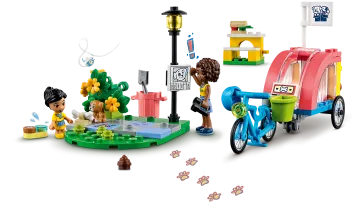 LEGO® Friends 41738 Záchrana psa na bicykli 1×1 ks, lego stavebnica