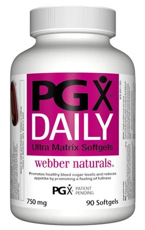 WEBBER NATURALS PGX DAILY, zdravé chudnutie - klinicky potvrdené