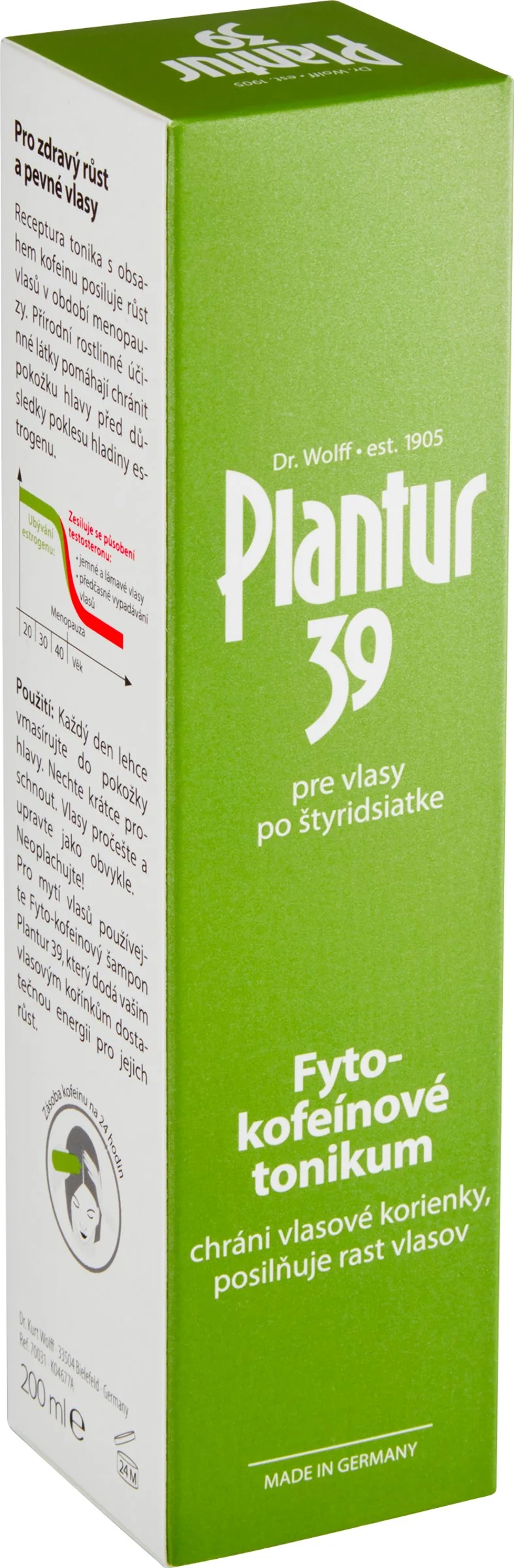 Plantur 39 Fyto-kofeinové tonikum 1×200 ml, tonikum pre ženy