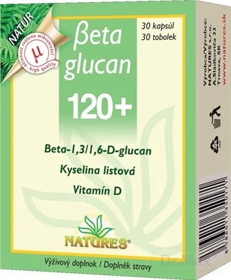 NATURES Betaglucan 120+