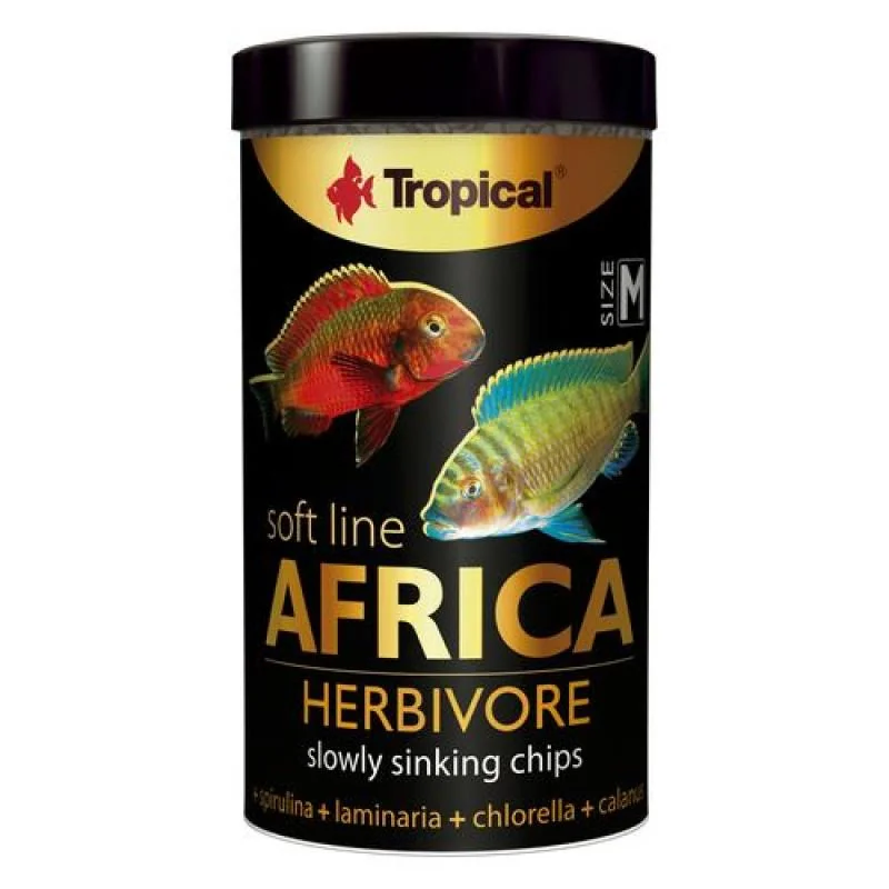 TROPICAL Africa Herbivore M 100ml/52g krmivo pre všežravé africké ryby 