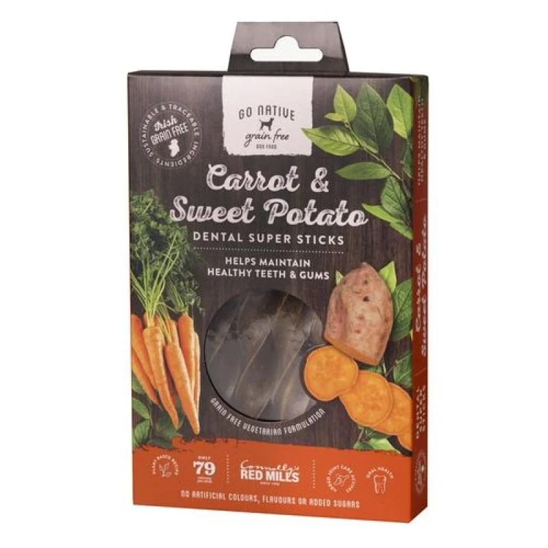 GO NATIVE Super Dental Carrot and Sweet Potato 150g 