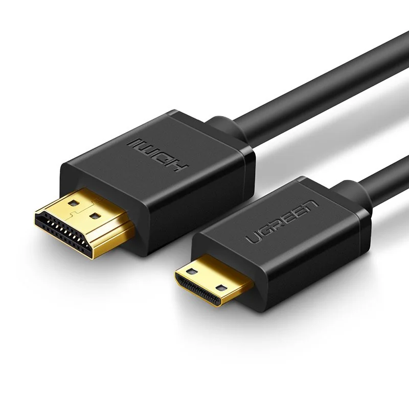 Ugreen HD108 kábel HDMI - mini HDMI 4K 1.5m, čierny 