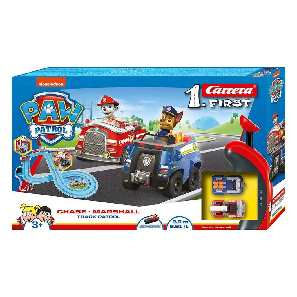 Autodráha Carrera FIRST Paw Patrol Track Patrol 2,9 m , 20C43788 