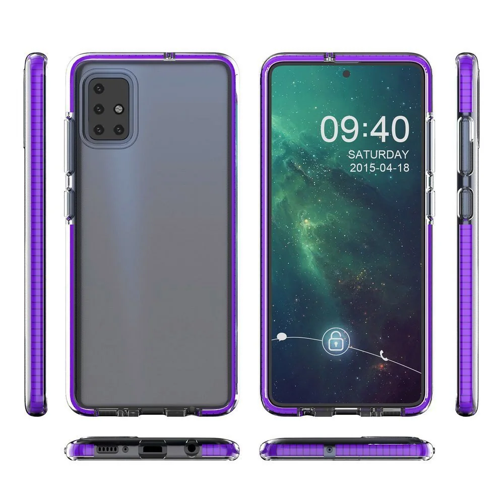 MG Spring Case silikónový kryt na Xiaomi Redmi 10X 4G / Redmi Note 9 zelený