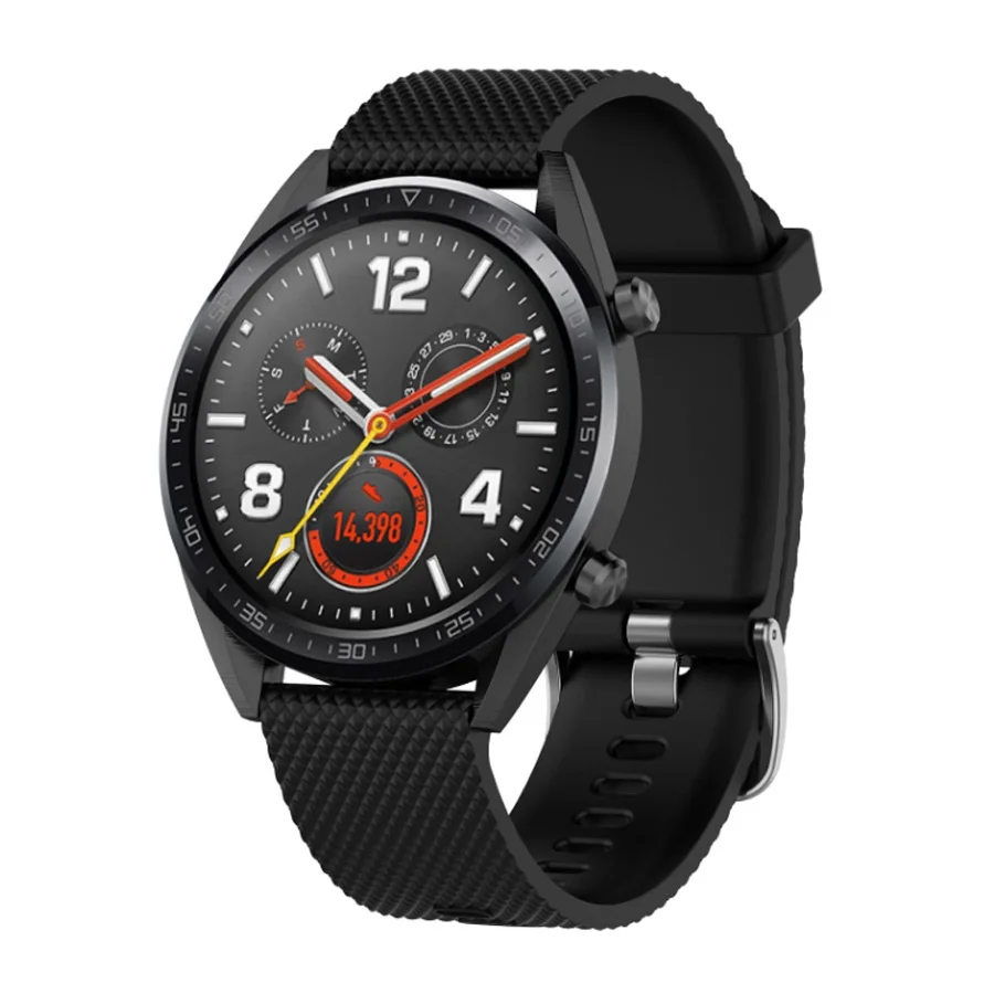 BStrap Silicone Bredon remienok na Huawei Watch GT 42mm black