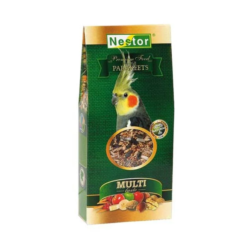 NESTOR PREMIUM Prémiové krmivo pre stredné papagáje 500ml/290g