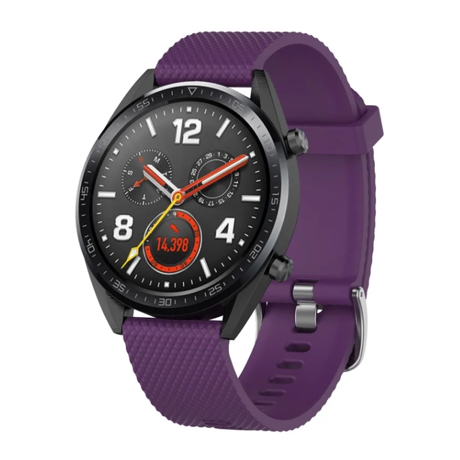 BStrap Silicone Bredon remienok na Garmin Venu 2 purple