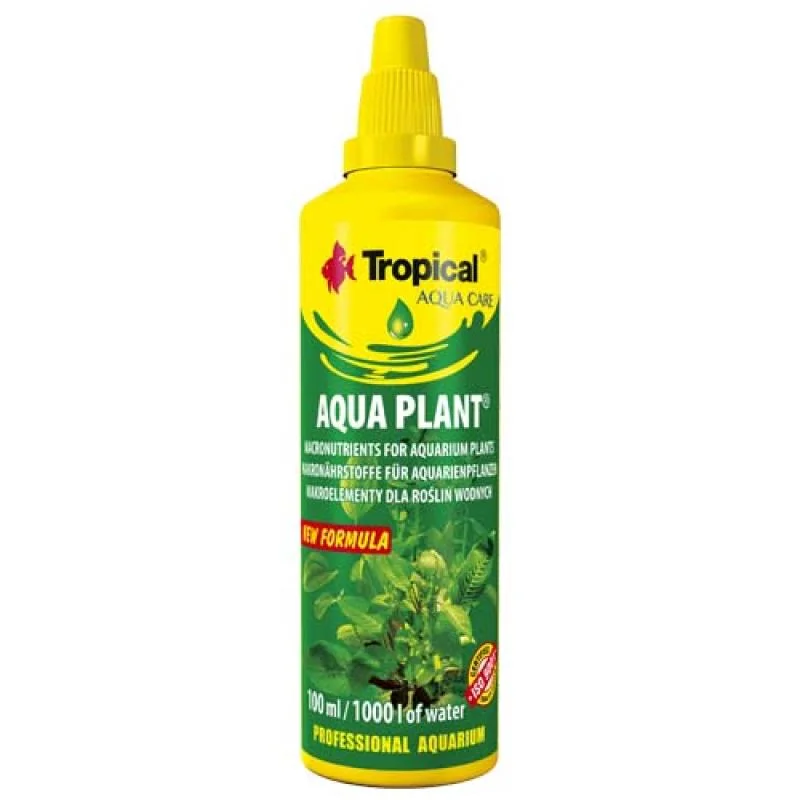 TROPICAL Aqua Plant 100ml na 1.000l tekuté hnojivo pre akvarijné rastliny