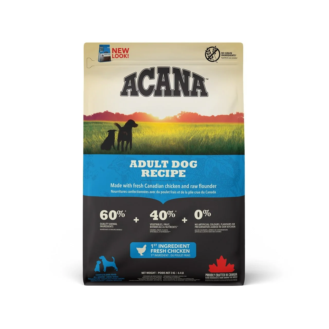 ACANA Adult Dog Receipe 2 kg 