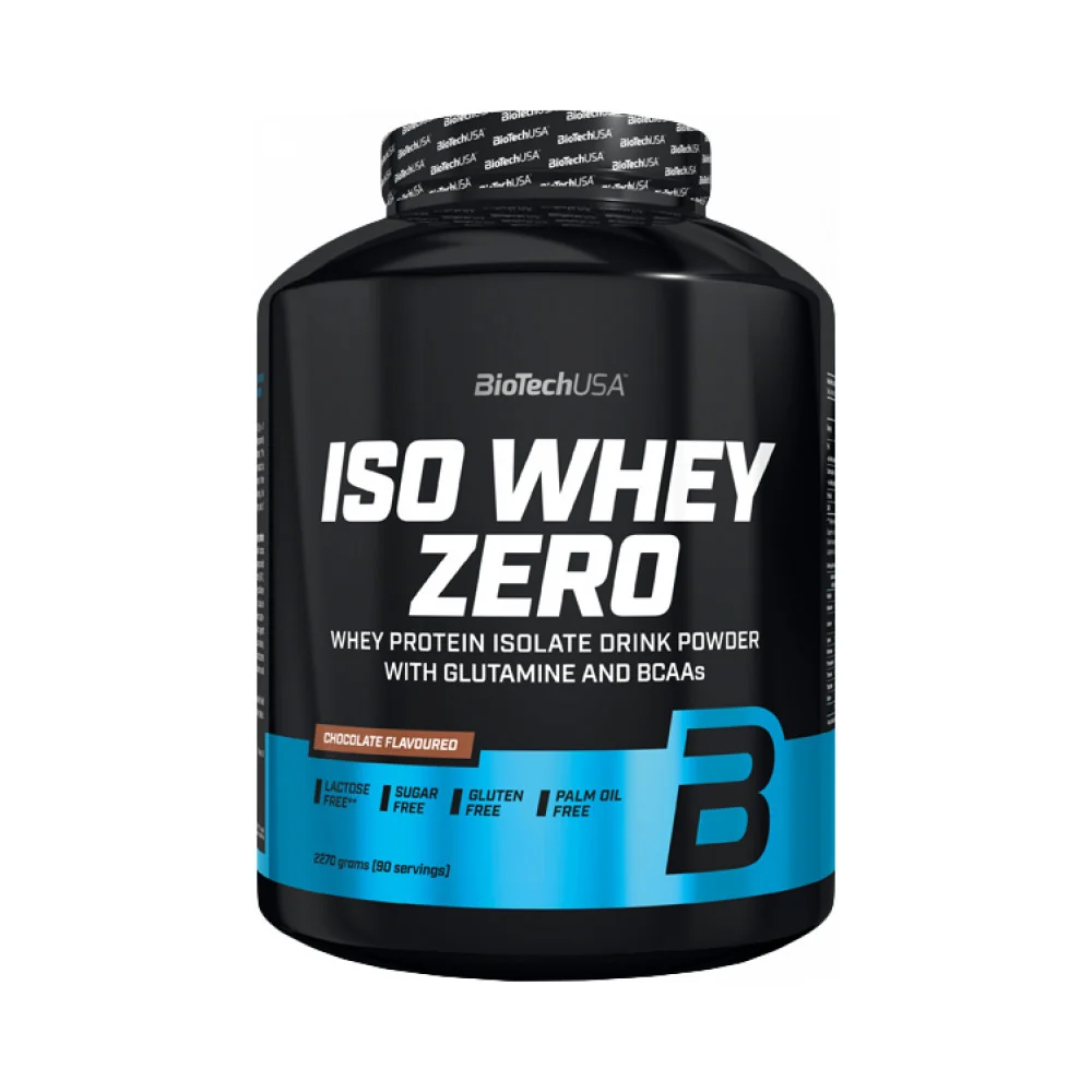 BioTech USA Iso Whey Zero 2270 g lieskový orech