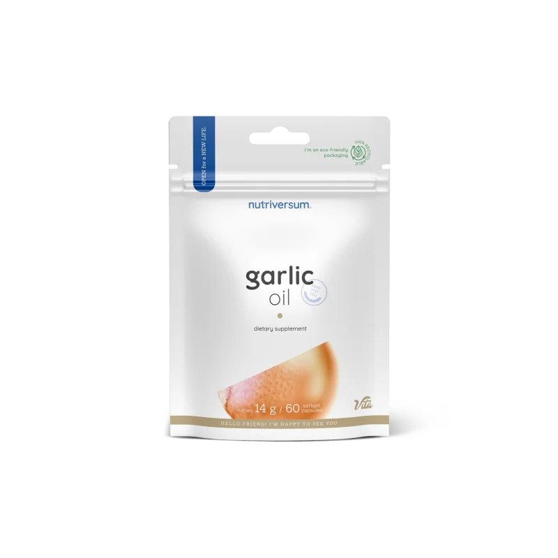 Nutriversum - VITA - Garlic Oil (cesnakový olej) 60 mäkkých kapsúl