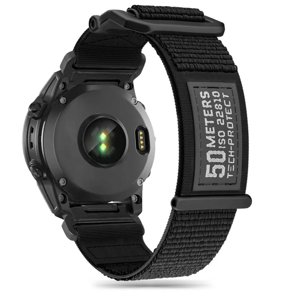 Tech-Protect Scount remienok na Garmin Fenix 3 / 5x / 6x / 6x Pro / 7x black