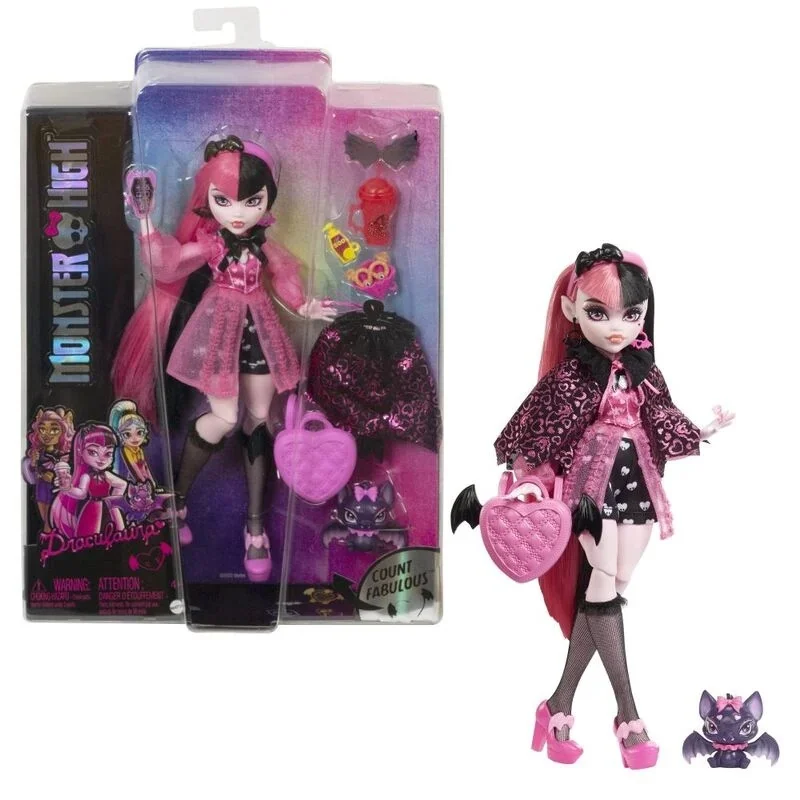 Mattel Monster High Bábika monsterka Draculaura 