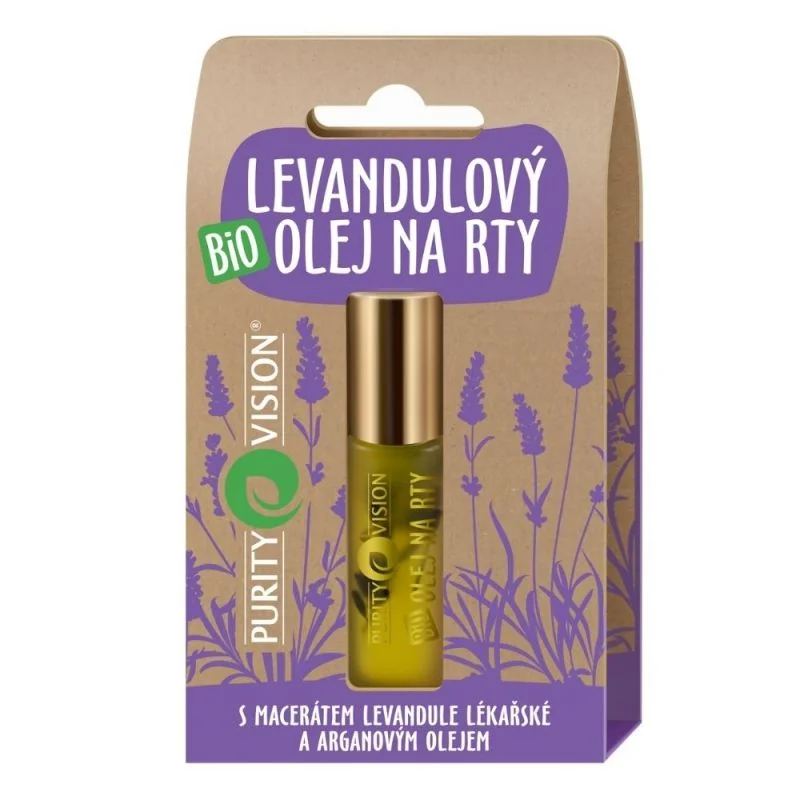 Purity Vision Bio Levandulovy Olej Na Pery 10ml