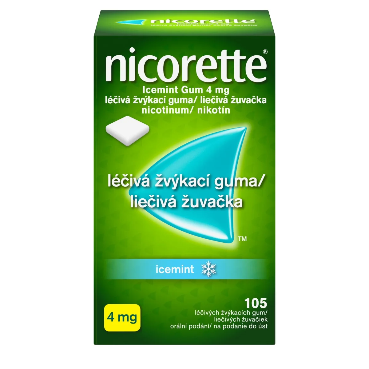 Nicorette Icemint Gum 4 mg